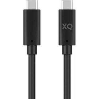 Oplaadkabel zwart Xqisit USB-C naar 150CM (Zwart) 4029948202754