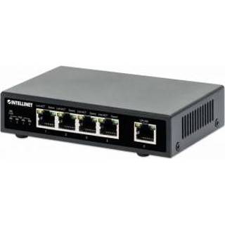 👉 Netwerk-switch zwart Intellinet 561839 Power over Ethernet (PoE) 766623561839