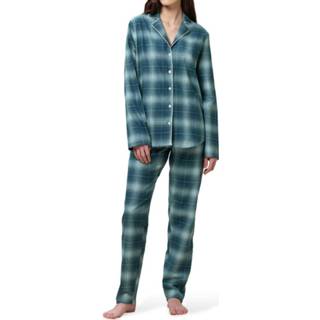 👉 Pyjama met een koord vrouwen blauw jongens Triumph dames Pyjama- Boyfriend PW 7613139708025