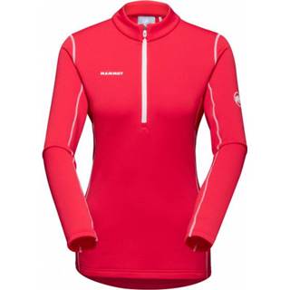 👉 Mammut - Women's Aenergy Midlayer Half Zip Pull - Fleecetrui maat XL, rood