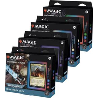 👉 Magic the Gathering Universes Beyond: Warhammer 40,000 Commander Decks Display (4) english