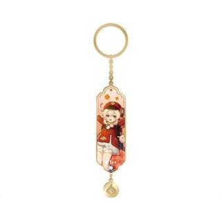 👉 Keychain Genshin Impact Character Drawing Card Metal Klee 6974096535576