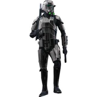 👉 Zwart Star Wars Action Figure 1/6 Death Trooper (Black Chrome) 2022 Convention Exclusive 32 cm 4895228609496