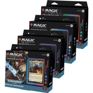 👉 Magic the Gathering Más allá del Multiverso: Warhammer 40,000 Commander Decks Display (4) spanish