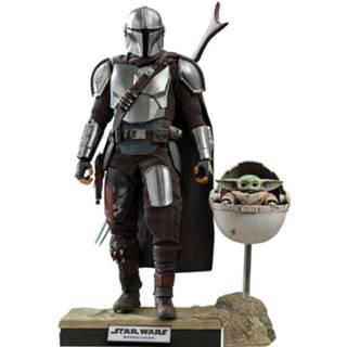 👉 Mannen Star Wars The Mandalorian Action Figure 2-Pack 1/6 & Child Deluxe 30 cm
