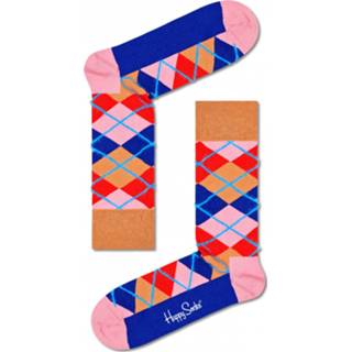 👉 Sock uniseks meerkleurig Happy Socks - Argyle Multifunctionele sokken maat 41-46, 7333102534023