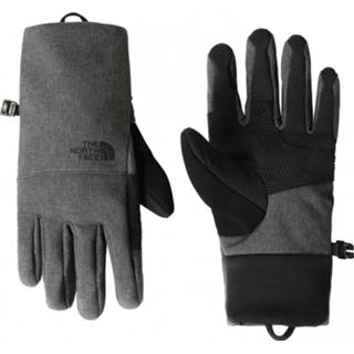 👉 Glove m vrouwen grijs zwart The North Face - Women's Apex Etip Handschoenen maat M, grijs/zwart 196013454760