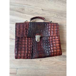 👉 Aktetas croco Mutsaers Cognac