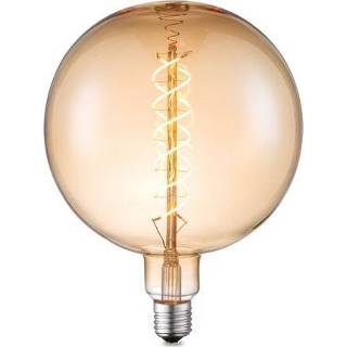 👉 Home Sweet ledfilamentlamp Sprial G180 amber E27 6W 8718808112628