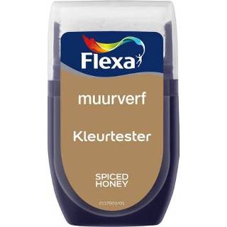 👉 Muurverf spiced honey Flexa tester 30ml 8711113133586