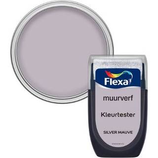 Muurverf zilver Silver Mauve Flexa tester 30ml 8711113404631