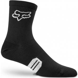 👉 Sock zwart mannen FOX Racing - 6' Ranger Prepack Fietssokken maat L/XL, 191972666315