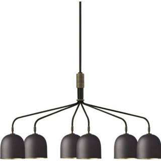 👉 Kroonluchter grijs metaal Gubi Howard - 6 Arm 5715010562824