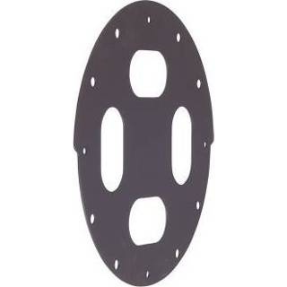 👉 Montageplaat grijs aluminium Louis Poulsen Skot Bollard - voor 2 lampen Donkergrijs 5703411201237