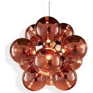 👉 Kroonluchter polycarbonaat koper Tom Dixon Globe Burst LED -
