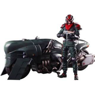 👉 Bike Final Fantasy VII Remake Play Arts Kai Action Figure & Vehicle Shinra Elite Security Officer 4988601360517