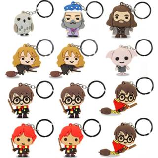 👉 Keychain PVC Harry Potter Keychains 4 cm Assortment (12) 8445118027518