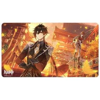 👉 Muismat Genshin Impact Devil Mission The Approaching Star Mousepad Zhongli & Tartaglia 70 x 40 cm 6972957488603