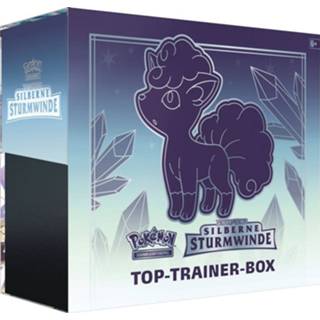 👉 Pokémon TCG Schwert & Schild: Silberne Sturmwinde Top-Trainer-Box *German Version* 820650454363