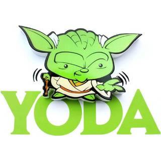Star Wars 3D Mini LED Light Yoda 816733020129