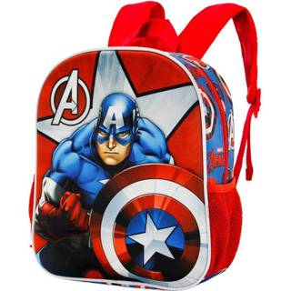 👉 Backpack kinderen Marvel Kids Captain America Gravity 8445118032529