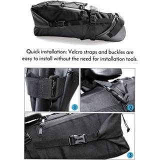 👉 Lixada Bike Saddle Bag 3-10L Large-capacity Mountain Road MTB Bicycle Bike Cycling Tail bag Storage Pack Bicycle Under Seat Bag