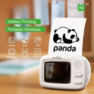 👉 Thermal printer Peripage A2 Mini Pocket Label Maker All in One BT Connect