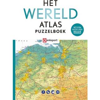 👉 Puzzelboek Het Wereld Atlas - (ISBN: 9789493247901) 9789493247901