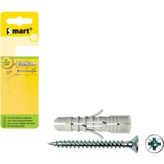 SMART | plug +schroef vzk Ø 8x40 NZn 7 st 5902134715278