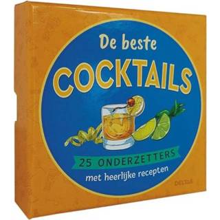 👉 Onderzetter De beste cocktails - 25 onderzetters (ISBN: 9789044763751) 9789044763751