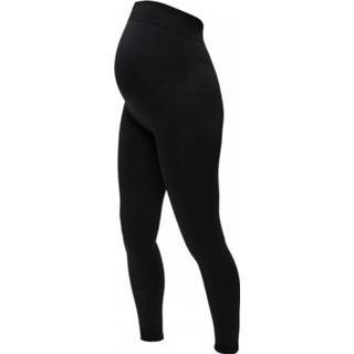 👉 Legging zwart vrouwen Röhnisch - Women's Maternity Seamless Rib Tights maat L/XL, 7314840225688