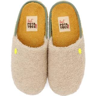 👉 Pantoffels vrouwen mannen beige Hot Potatoes Zomer Crowley 66039 Beige-37 8445413102972 8445413102989