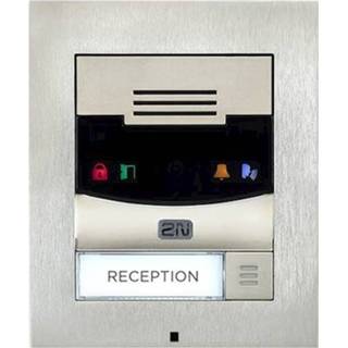 👉 Intercom zilver 2N IP Solo opbouw zonder camera (zilver)