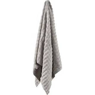 👉 Badhanddoek grijs katoen Zone Denmark Inu - zacht 100% organisch 140x70 cm 5722000123583