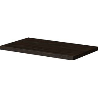 👉 Onderkastje eiken Blinq Veille afdekblad voor onderkast 81x46cm - donker 8717493120604