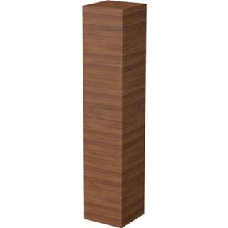 👉 Hoge kast Blinq Veille 35x35x170cm - rechts warm noten 8717493121113