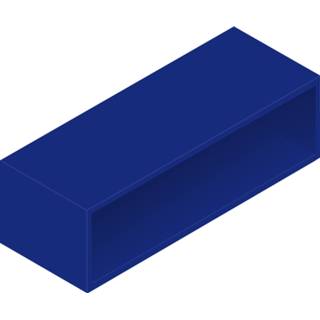 👉 Onderkastje blauw Blinq Intent open onderkast 80x45x30cm helder 8717493197774