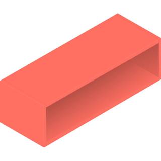 👉 Onderkastje Blinq Intent open onderkast 30x45x30cm koraal 8717493192441