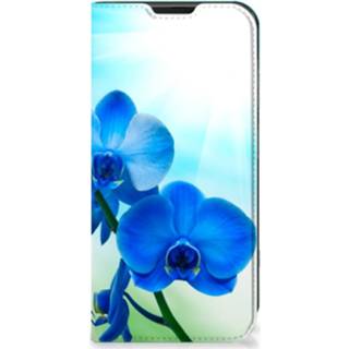 👉 Orchidee blauw Samsung Galaxy Xcover 6 Pro Smart Cover - Cadeau voor je Moeder 8720632347466