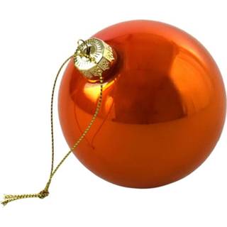 👉 Kerstbal oranje glas active Pearly Orange 4030673527135