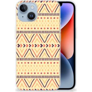 👉 Geel Apple iPhone 14 TPU bumper Aztec Yellow 8720632434937