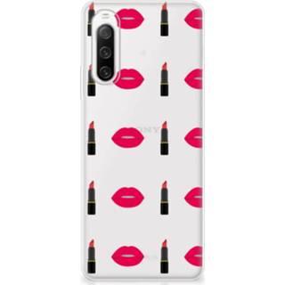 👉 Lippenstift Sony Xperia 10 IV TPU bumper Lipstick Kiss 8720632422897