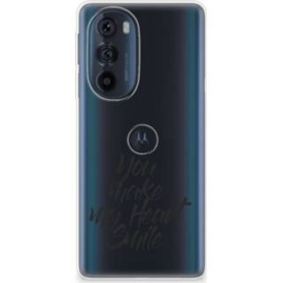 👉 Siliconen hoesje Motorola Edge 30 Pro met naam Heart Smile 8720632255853
