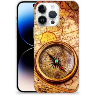 Kompas siliconen IPhone 14 Pro Max Back Cover 8720632402271