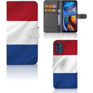 👉 Nederlandse vlag Motorola Moto E32 | E32s Bookstyle Case 8720632923714