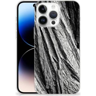 👉 Bumper hoesje grijs iPhone 14 Pro Max Boomschors 8720632120793