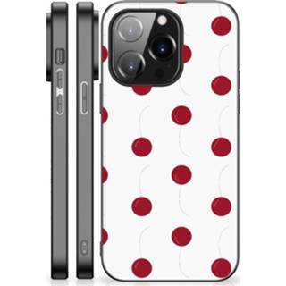 👉 Coverhoes IPhone 14 Pro Back Cover Hoesje Cherries 8720632651761