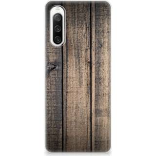 👉 Bumper hoesje Sony Xperia 10 IV Steigerhout 8720632602909