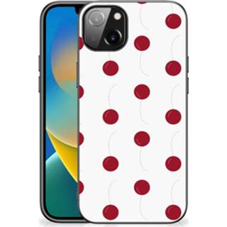 👉 Coverhoes IPhone 14 Plus Back Cover Hoesje Cherries 8720632162922