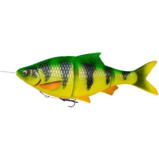 👉 Geel Savage Gear 4D Line thru Roach - Sinking Firetiger 25cm 216g Swimbait 5706301723895